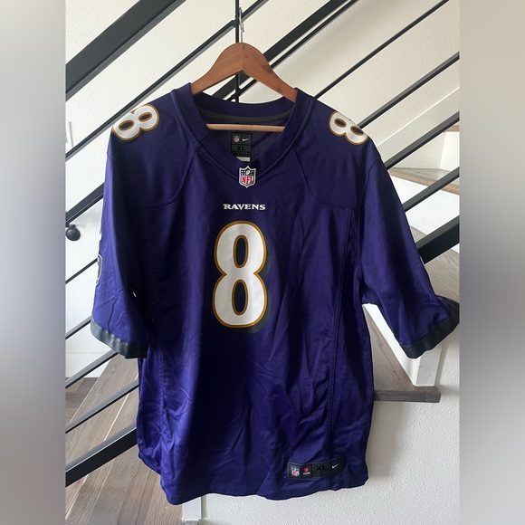 Lamar Jackson Jersey - Mens XL Purple and White - Picture 2 of 6